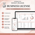 Interactive Budget Tracker | Business License